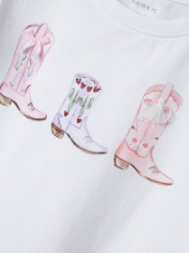 NAME IT T-shirt Hadia Bright White